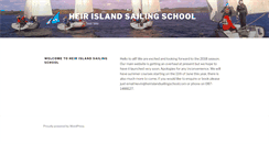 Desktop Screenshot of heirislandsailingschool.com